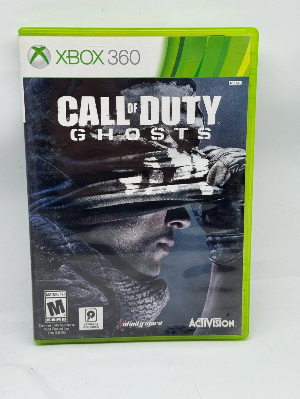 Call of Duty Ghosts Xbox 360 Video Game CIB Complete and Clean